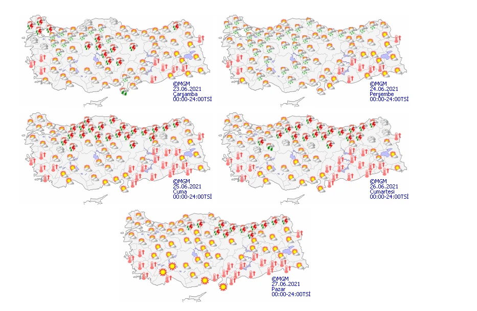Meteoroloji uyardı: İstanbul ve Marmara'ya sağanak vuracak